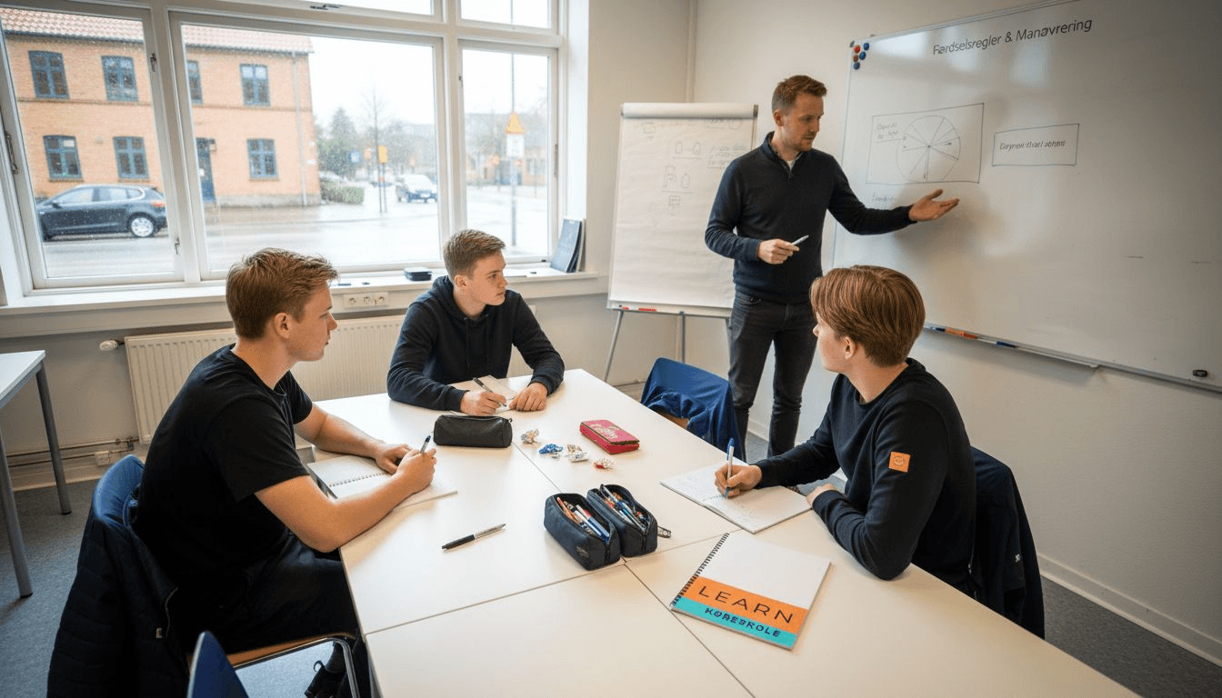 Hvad er kørekort teori? Guide til unge i Aarhus 2026