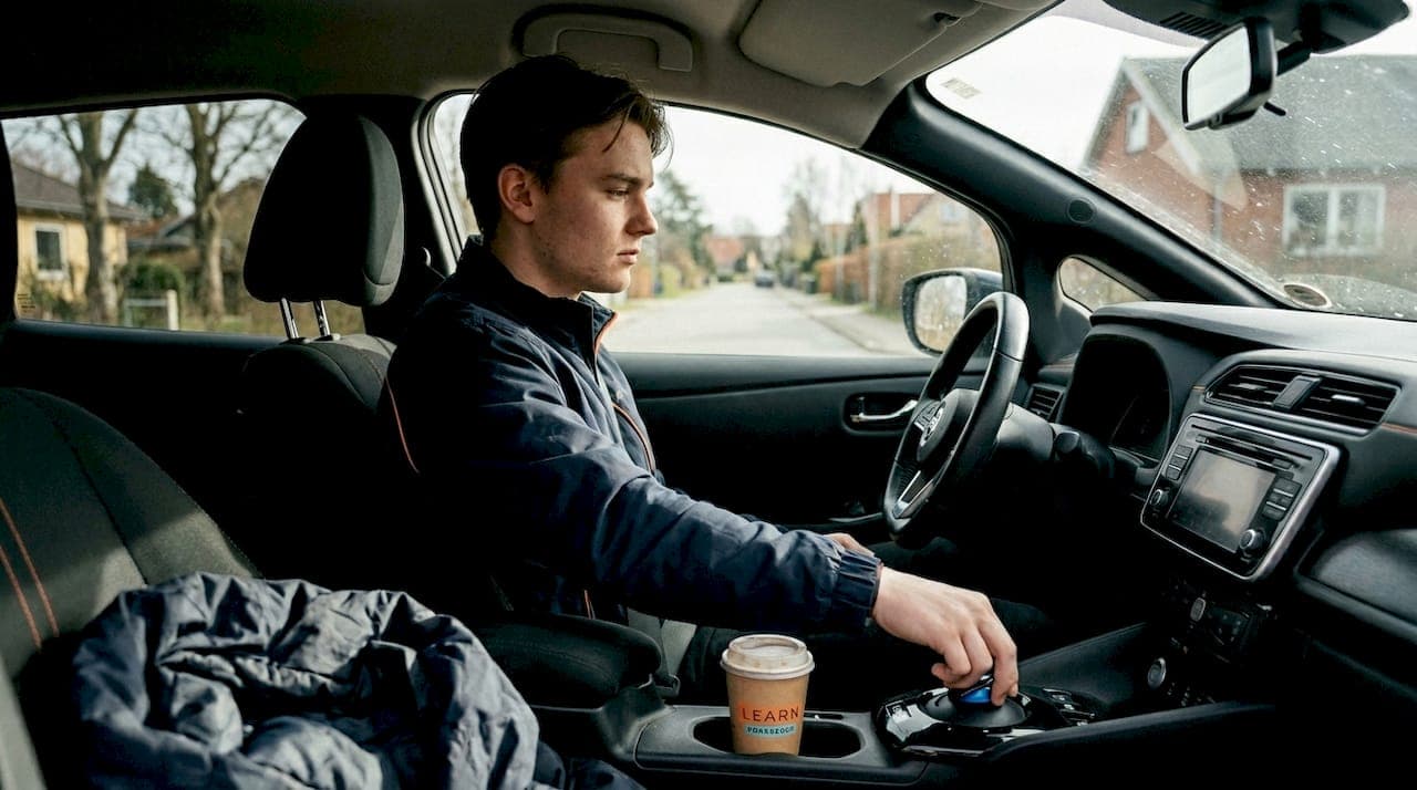 Sådan bruges automatgear i elbil: guide til unge