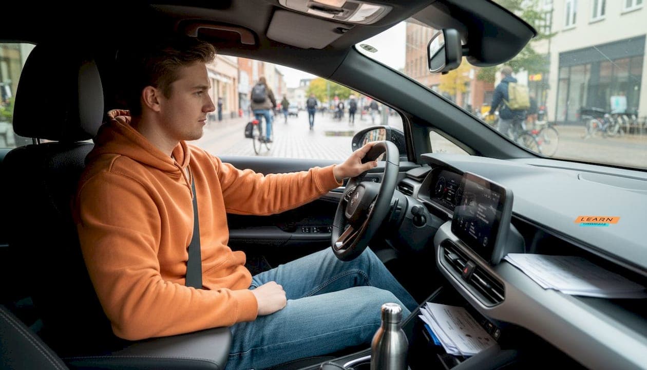 Automatbil kørekort: trin for trin guide til unge i Aarhus