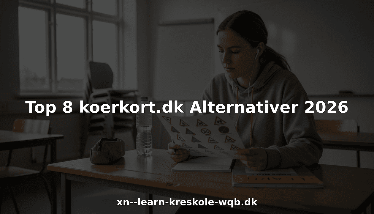 Top 8 koerkort.dk Alternativer 2026
