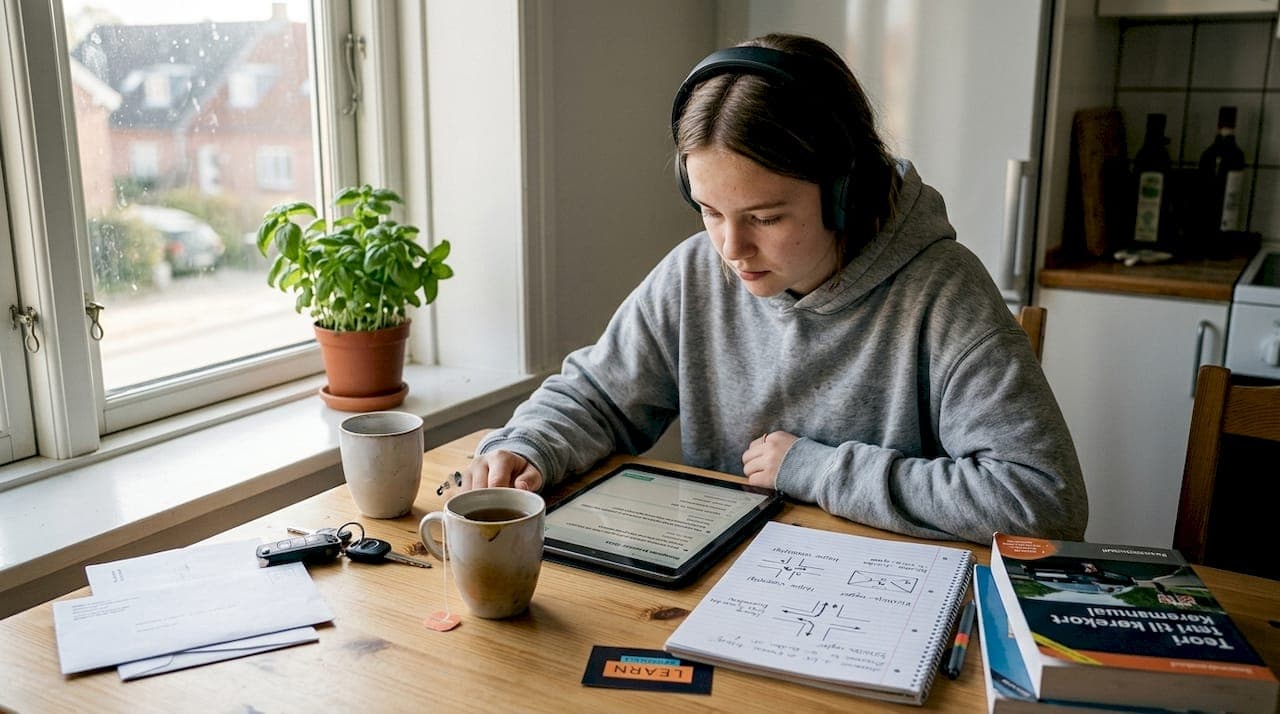 Forstå digital teoriundervisning: Fleksibel kørekortlæring