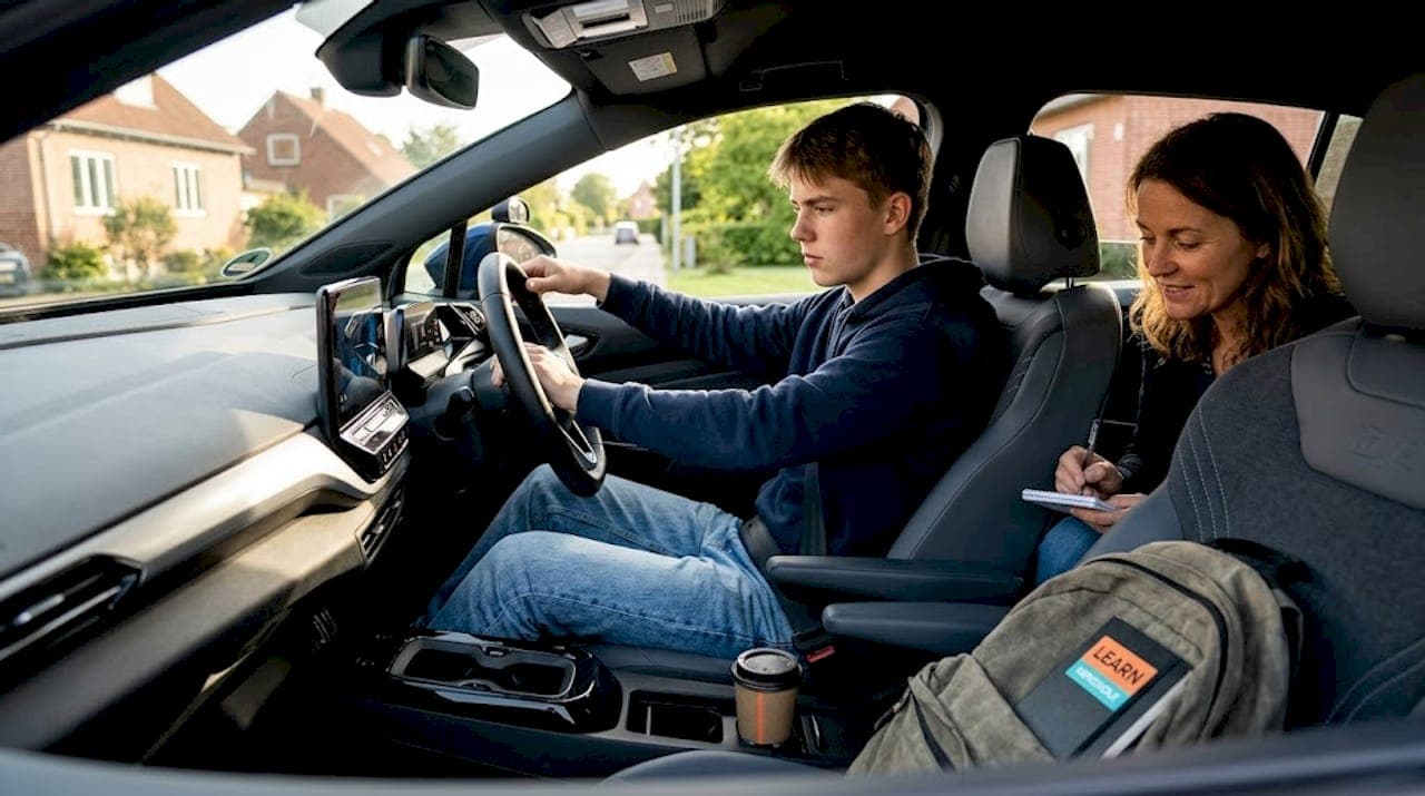 Elbil kørelektion trin for trin: Nem start for unge